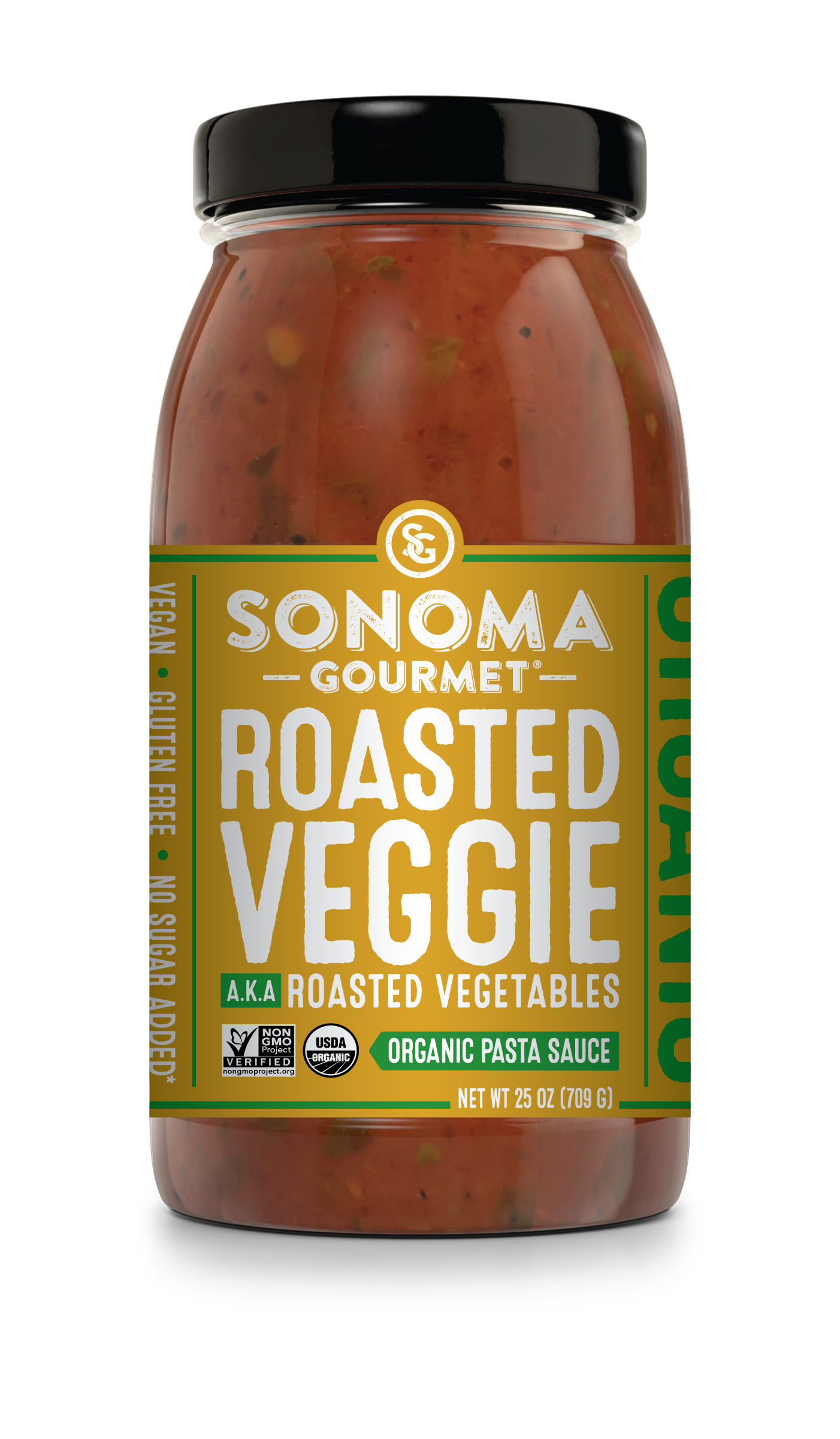 Roasted Vegetables Pasta Sauce - Organic, Paleo, Keto, Gluten Free