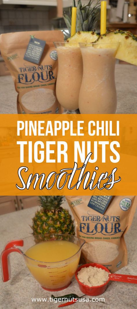 TigerNuts Smoothie Mix w/ Extra Protein - Vanilla Flavor - 10 oz