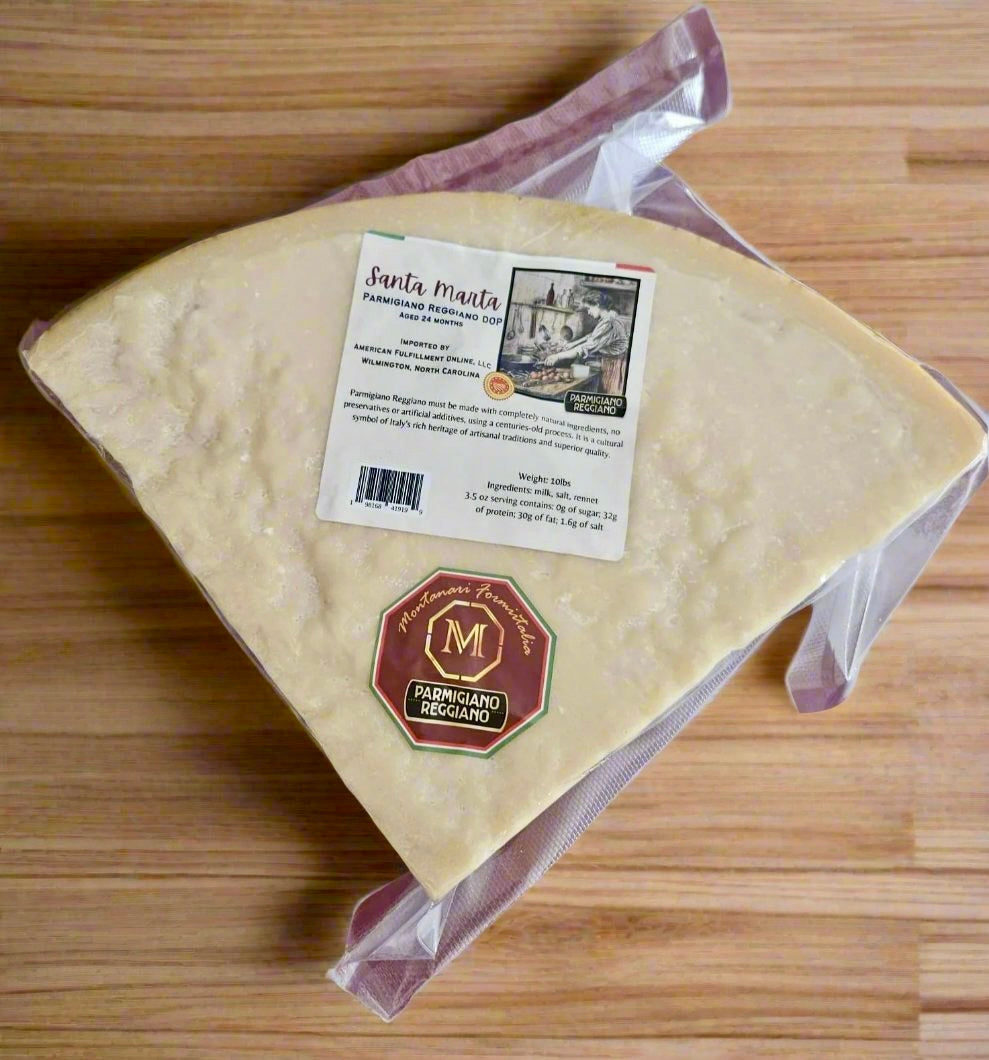 10lb cut of Parmigiano Reggiano | Aged 24months+