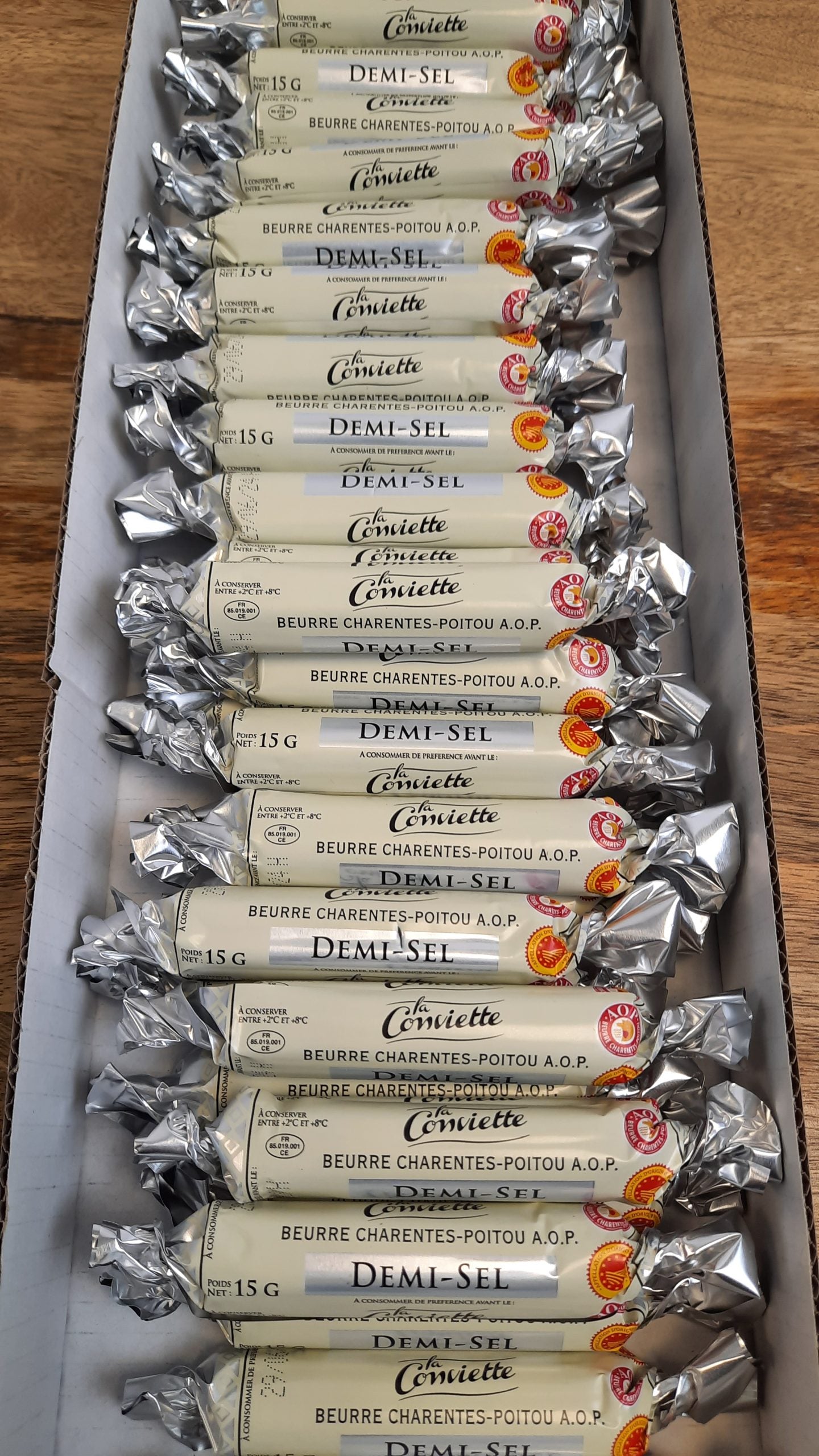 La Conviette Mini French Butter Rolls – Salted & Unsalted