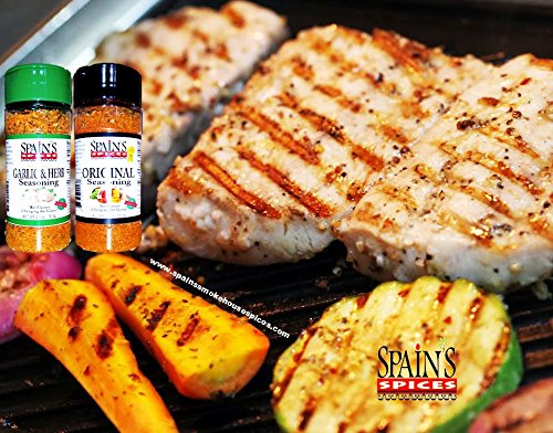 Spain's Spices Variety Set Original, Spicy and Garlic Seasoning 5.6 oz - (Pack of 3)