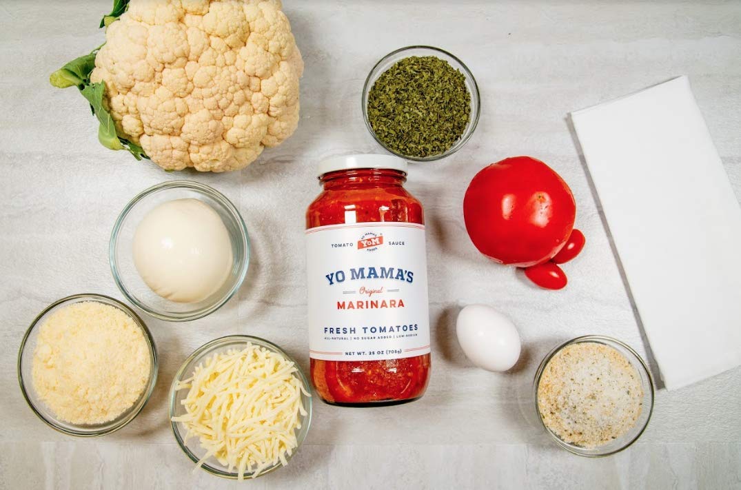 Keto Marinara Pasta Sauce by Yo Mama's Foods  - No Sugar Added, Low Carb, Low Sodium, Gluten Free, Paleo Friendly, and Made with Whole, Non-GMO Tomatoes