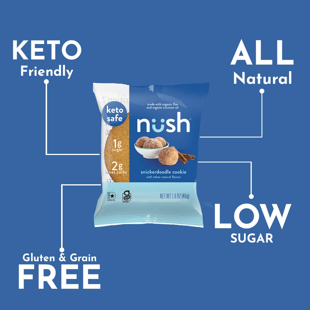 Nush Keto Mixed Cookies - includes 10