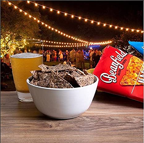 Beanfields Bean Chips 2 Flavor Dip Pack - Black Bean, Himalayan Pink Salt -  includes 4