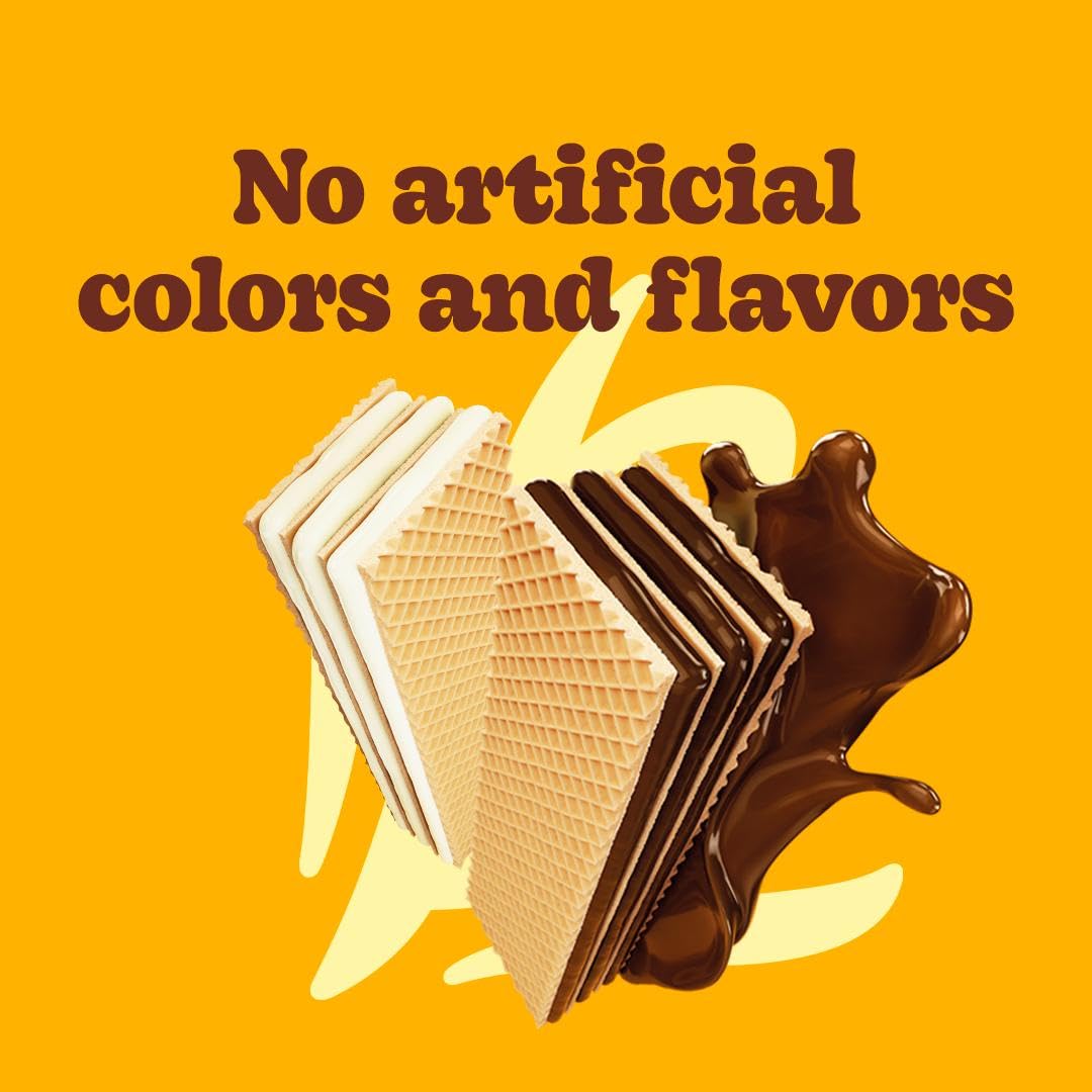 TikTok Viral Bauducco Wafer Cookies - Italian Chocolate & Vanilla