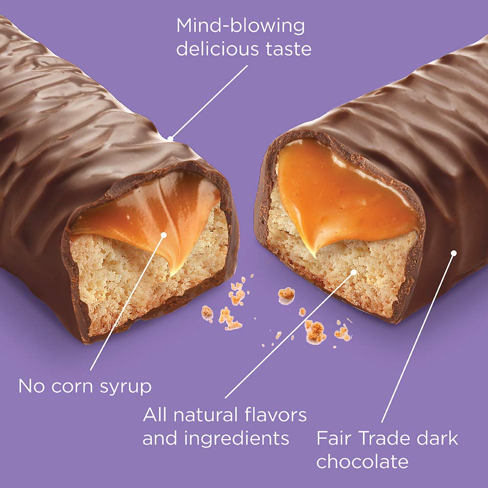 Little Secrets Dark Chocolate & Salted Caramel Cookie Bars - 12-1.8oz Snack Packs