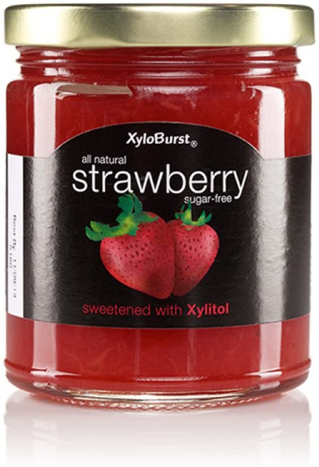 Sugar Free Strawberry Fruit Jam - 10 oz. Jar - XyloBurst