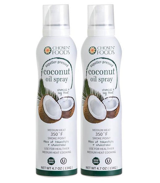 CHOSEN FOOD COCONUT OIL SPRAY 2 PK. 4.7 OZ