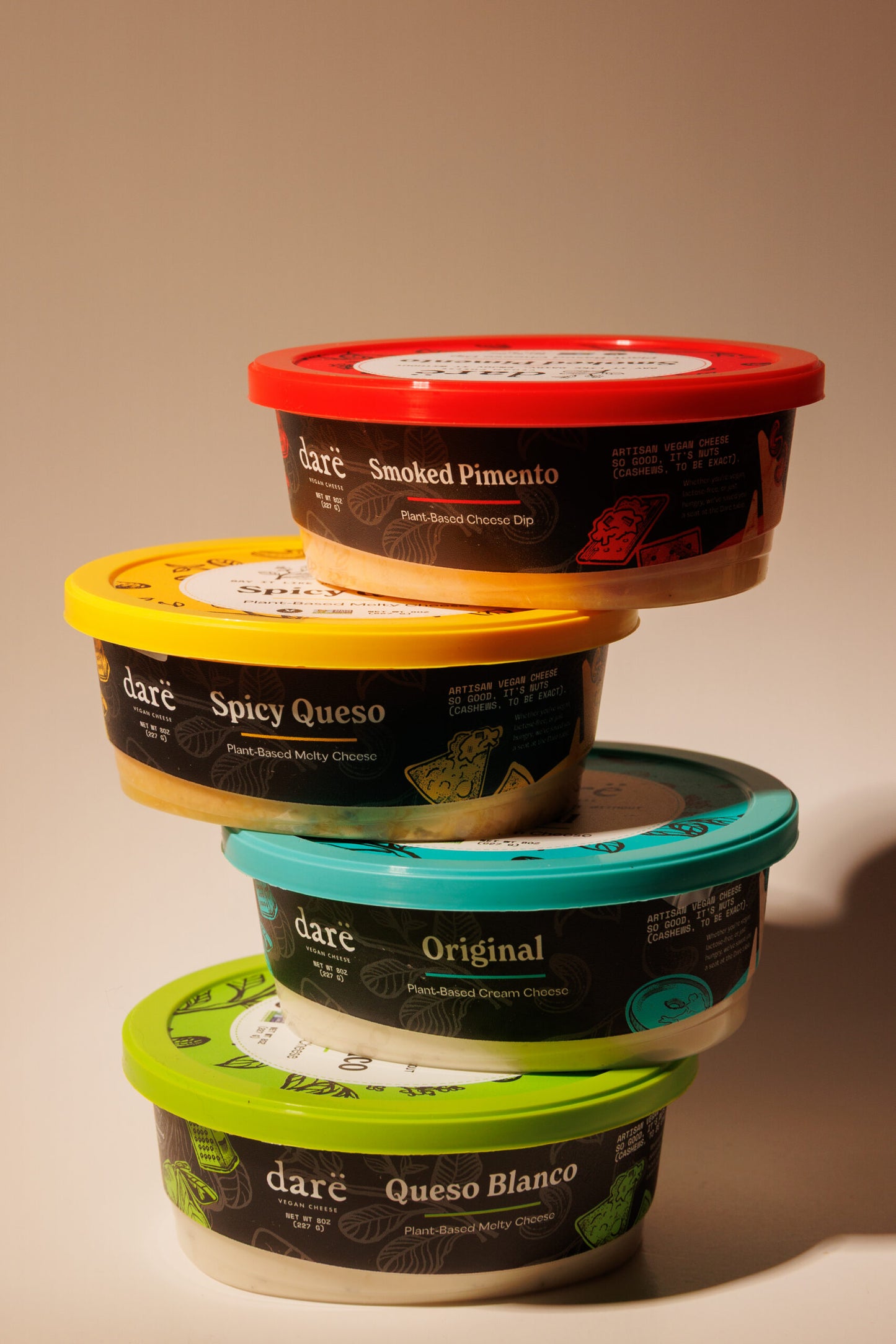 Plant-Based Dairy-Free Cheese Dips Variety Pack, Dippin’ Delicious!