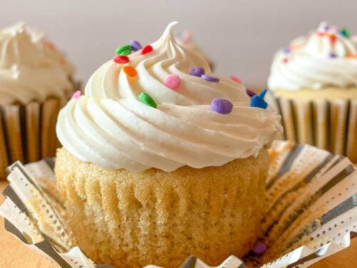 LillyBean Gluten-Free Vanilla Bean Cake & Cupcake Mix | Vegan • Top-9 Allergen-Free • No Artificial Colors or Flavors