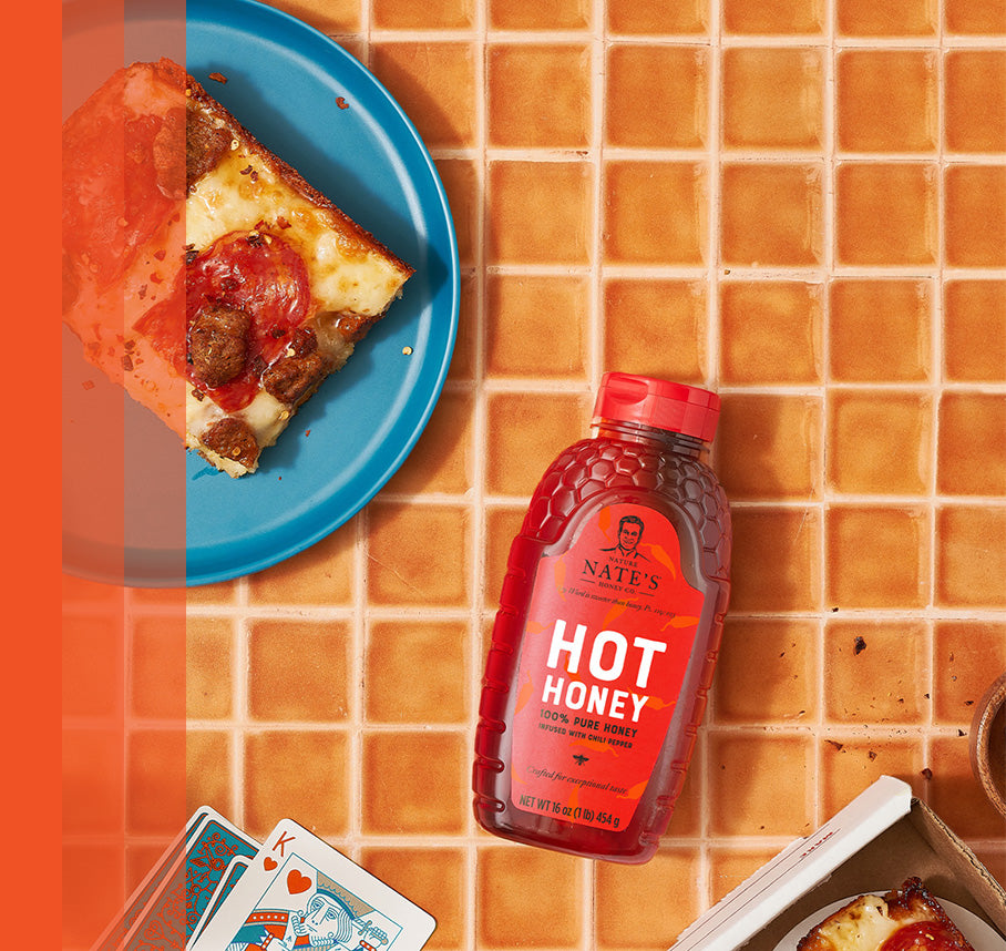 Nate’s Hot Honey with Habanero Chili Pepper Flakes