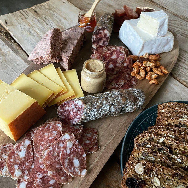 Charcuterie Build a Board Gift Basket