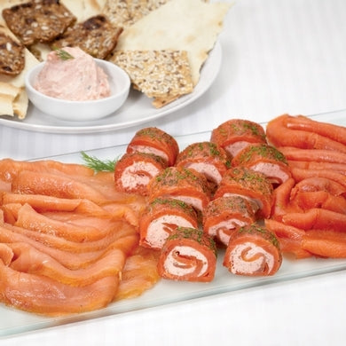 Smoked Salmon Appetizer Sampler Collection