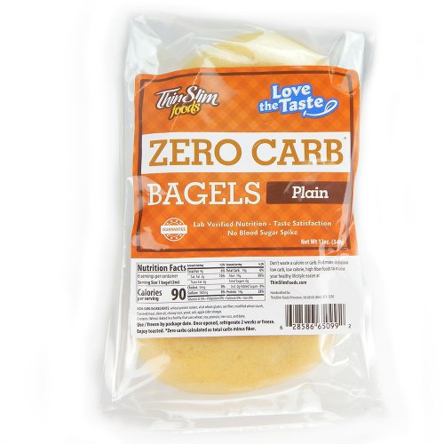 Love The Taste Low Carb Plain Bagels, 0 Net Carbs