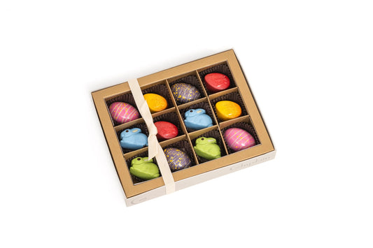 Ghyslain Easter Chocolate Window Box, 12 Piece