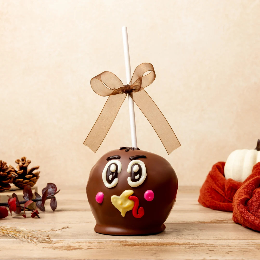 Turkey Chocolate Caramel Apple - Milk or Dark