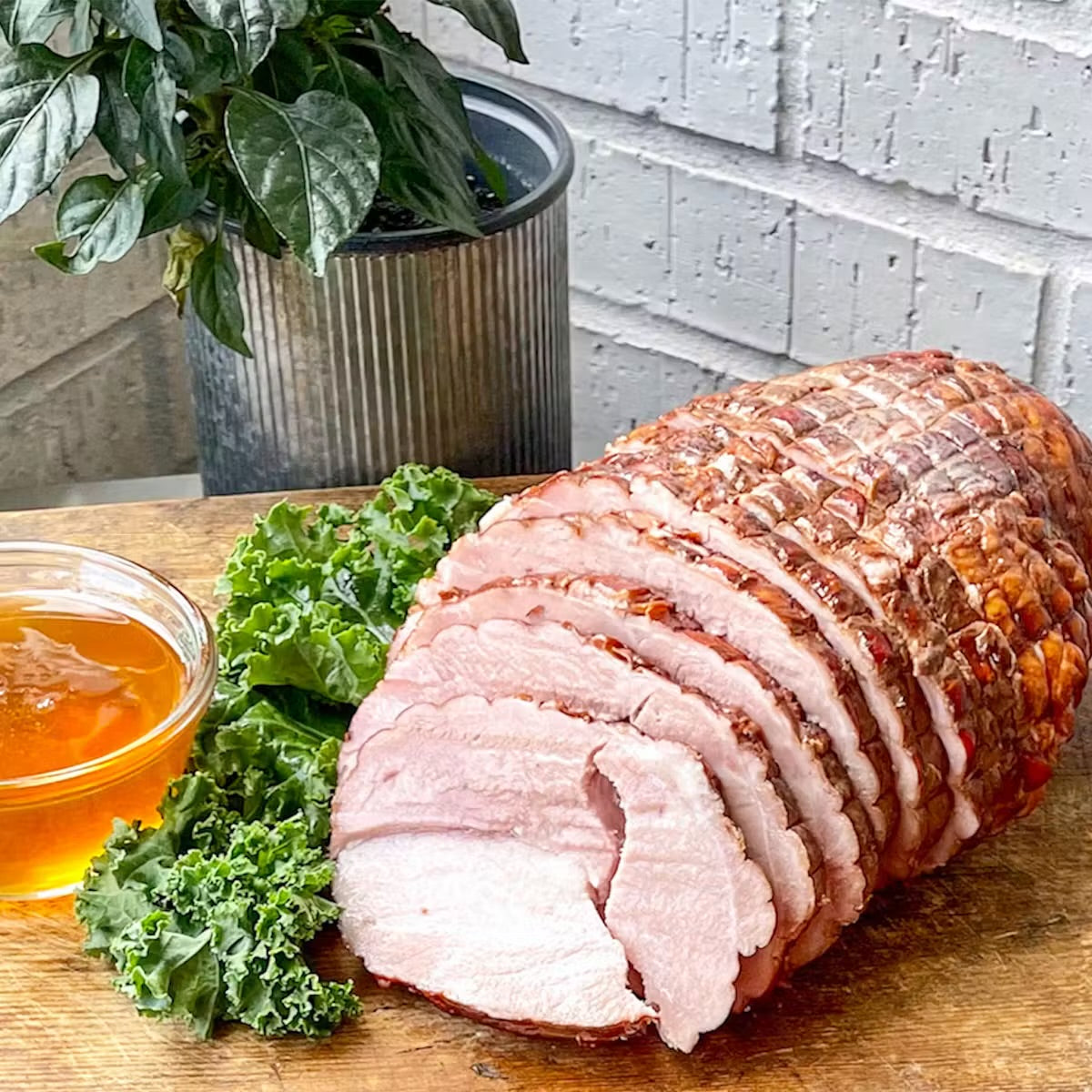 Hickory-Smoked Boneless Turkey Breast & Ham Combo | 4 lb Each