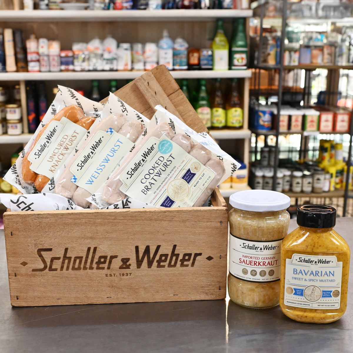 Bavarian Oktoberfest Celebration Gift Crate