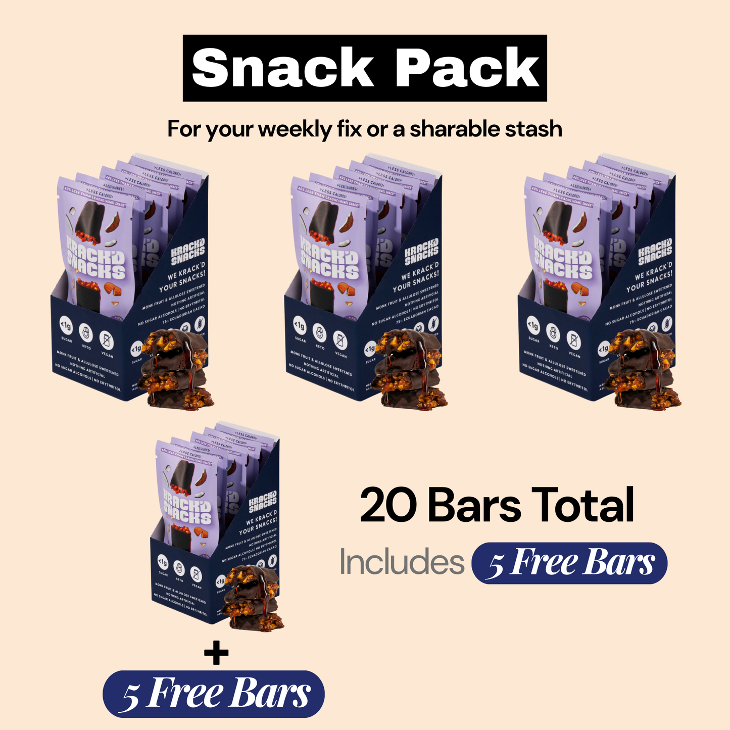 Dark Chocolate Aloha Caramel, 2g Net Carbs