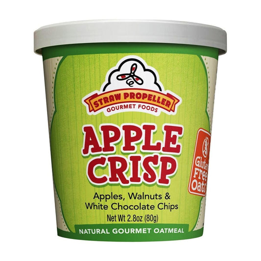 Apple Crisp Gourmet Oatmeal, 3.1 oz - Pack of 12