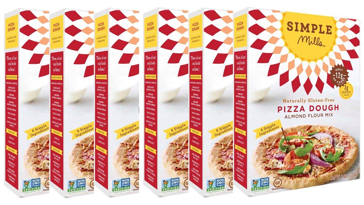 Simple Mills Pizza Dough Mix - Case of 6