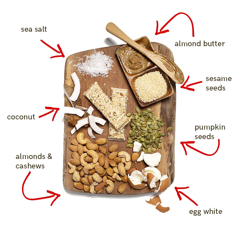 Collagen Chocolate Salted Almond Butter Protein Bar - includes 12