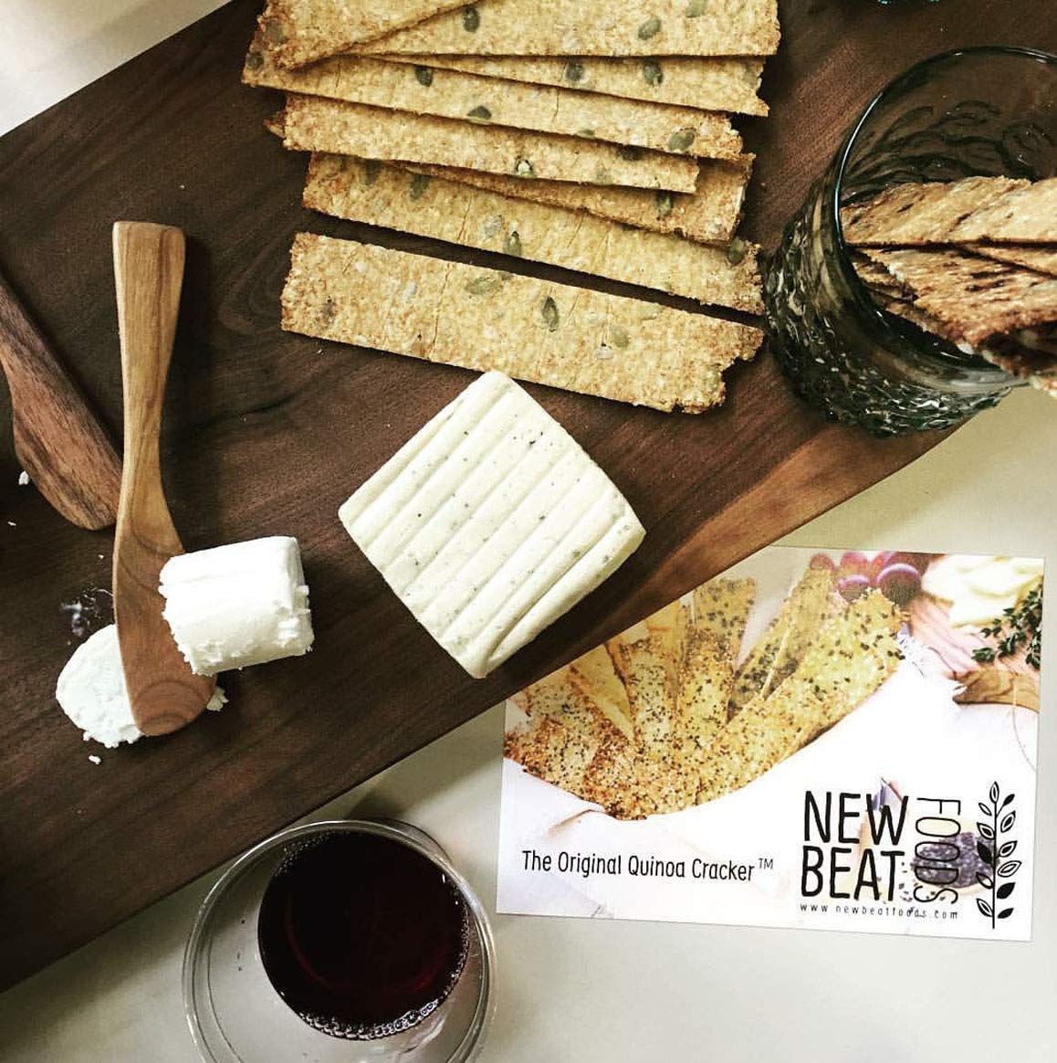 Organic Quinoa Crackers - Variety Pack - Pack of 4 - New Beat Foods