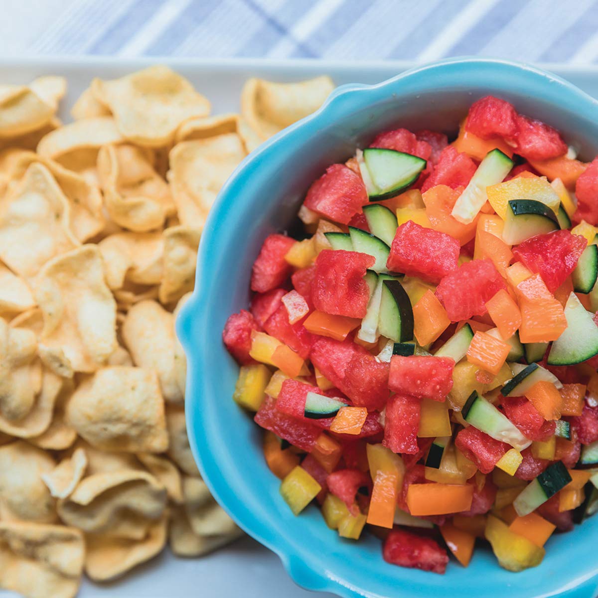 Quinoa Chips and Lentil Chips, Variety Pack 3.5 Ounce -  Pack of 4 - Gluten Free