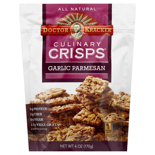 Parmesan Garlic Culinary Crisps 6 Ounces (Case of 6)