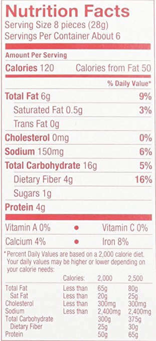 Doctor Kracker Organic Snackers, Seed Trio, 6 Ounce (Pack of 6)