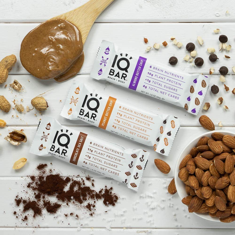 IQBAR Chocolate Lovers Bundle - 36 Bars - Keto, GF, Non-GMO