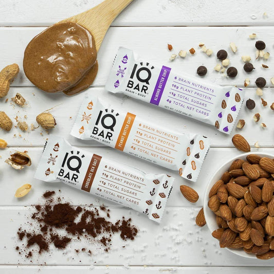IQBAR Chocolate Lovers Bundle - 36 Bars - Keto, GF, Non-GMO