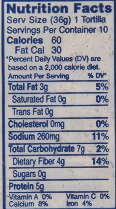 Keto Low Carb Tortillas - 10 of 12.5 oz, 3 Net Carbs