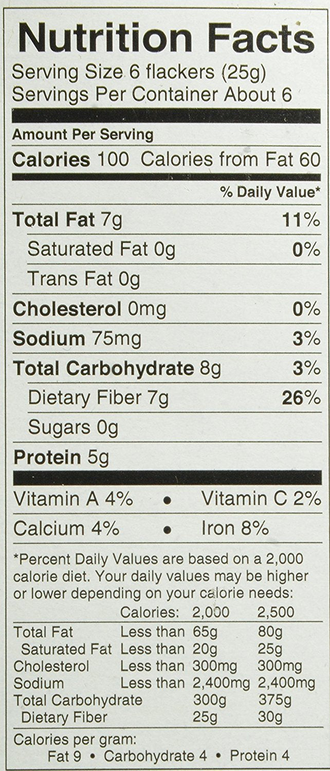 Doctor In The Kitchen Flackers Gluten Free Flax Seed Crackers 4 Flavor Variety Pack