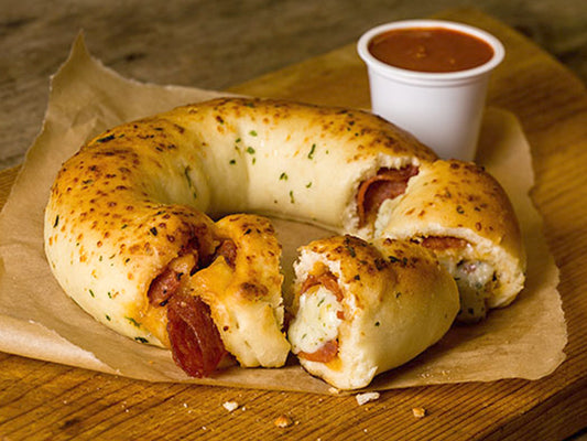 Rip-N-Dip Pepperoni Pizza - 12 per case