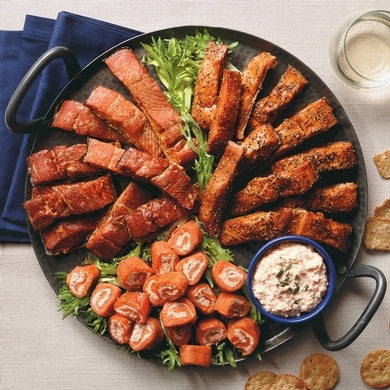 Smoked Salmon Appetizer Sampler Collection