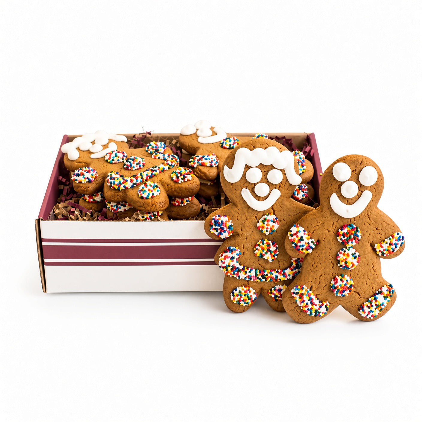 Gingerbread Boy & Girl Cookies, 5”