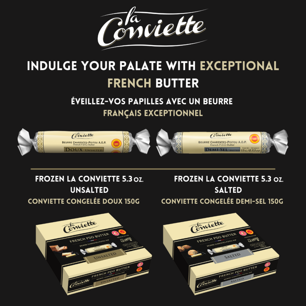 La Conviette Mini French Butter Rolls – Salted & Unsalted
