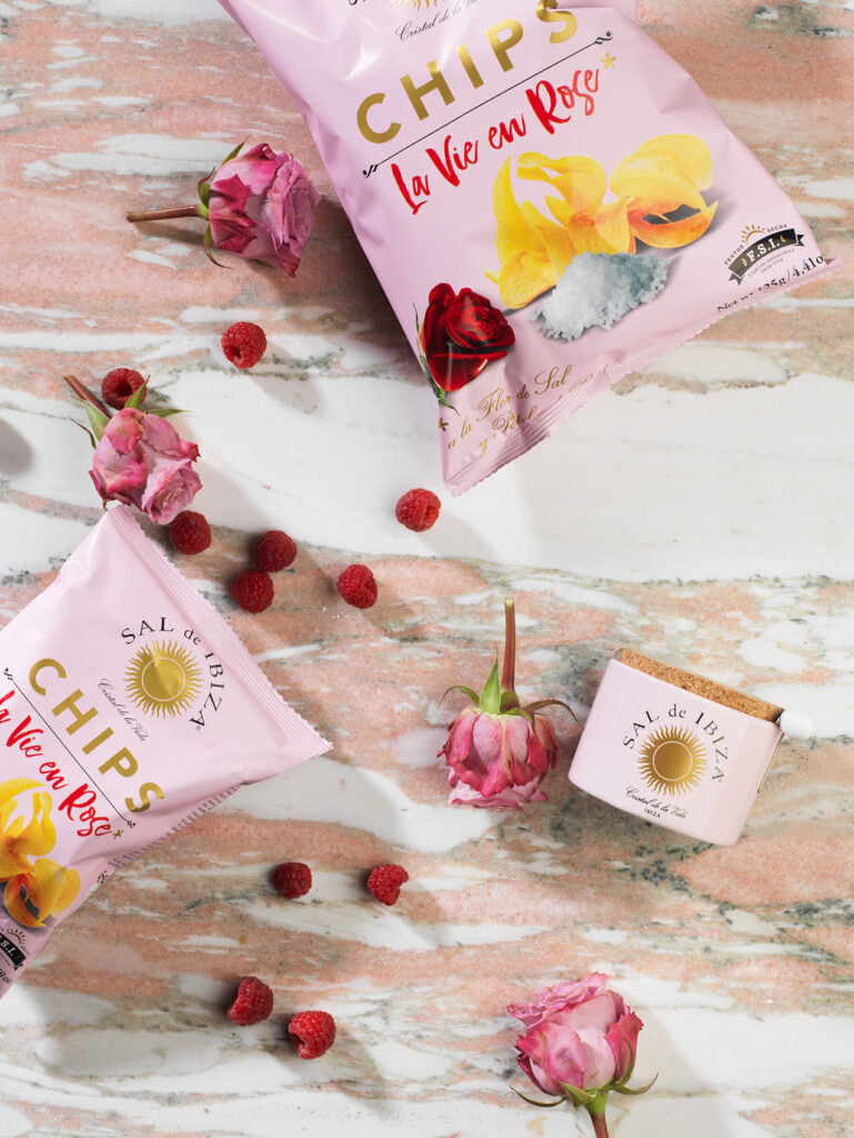 Sal de Ibiza Potato Chips “La Vie en Rose”