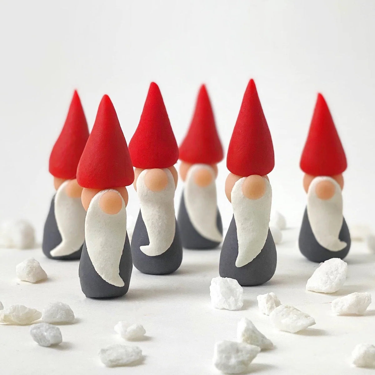 Gourmet Marzipan Candy Gnomes