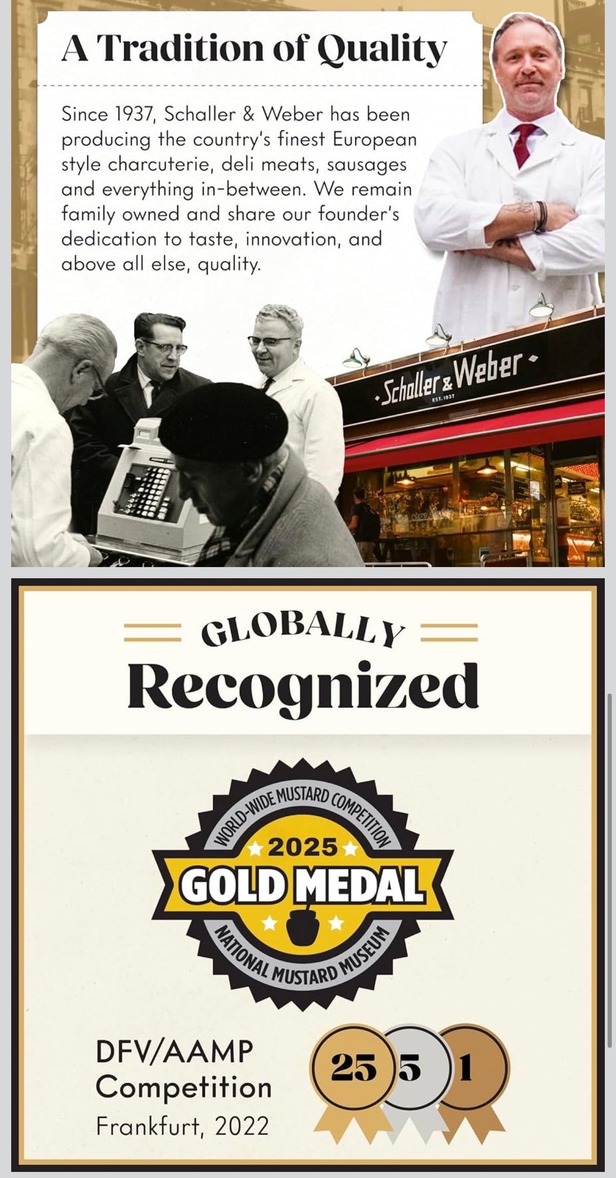 Schaller & Weber German Mustard & Currywurst Ketchup Trio, Gluten-Free