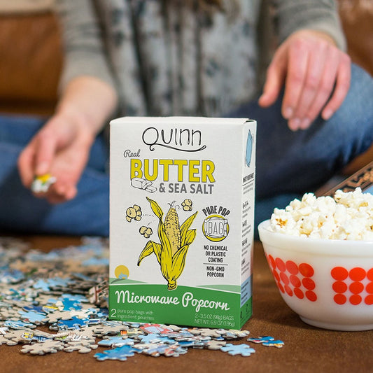 Real Butter Tastes Better Microwave Popcorn - Non GMO