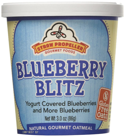 Blueberry Blitz Gourmet Oatmeal, 3.1 oz - Pack of 12