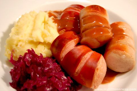 Norwegian Style Speke Polser Smoked Sausage -12 oz