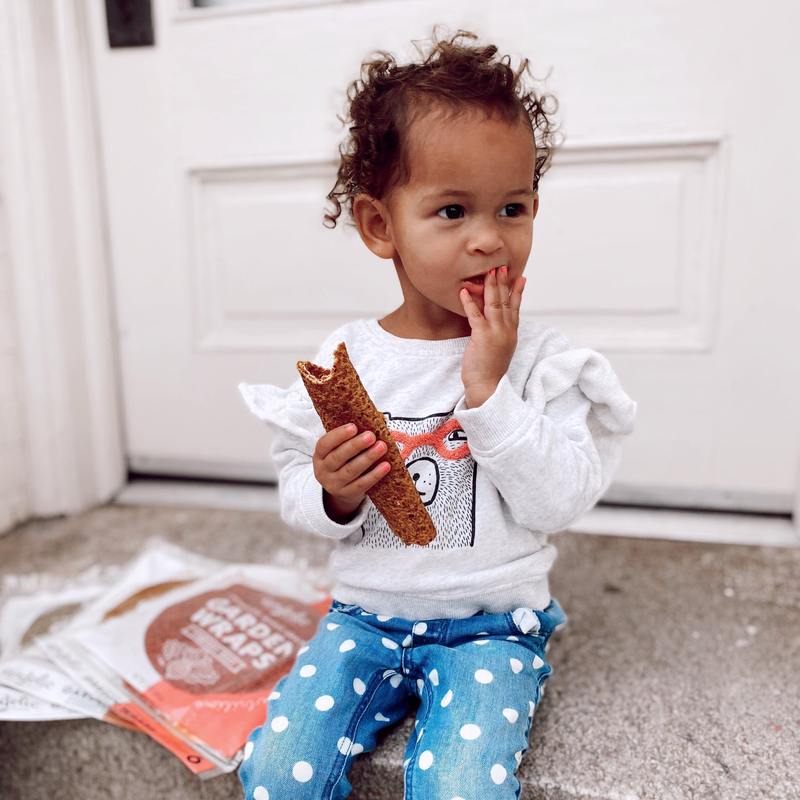 Sprouted Whole Grain Beet Wraps Tortillas