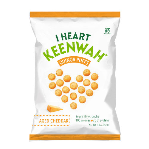 Quinoa Puffs, Aged Cheddar (1.5oz) (6-Pack)