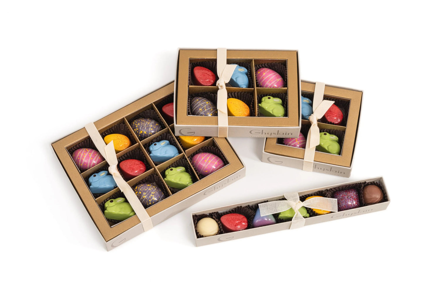 Ghyslain Easter Chocolate Window Box, 12 Piece