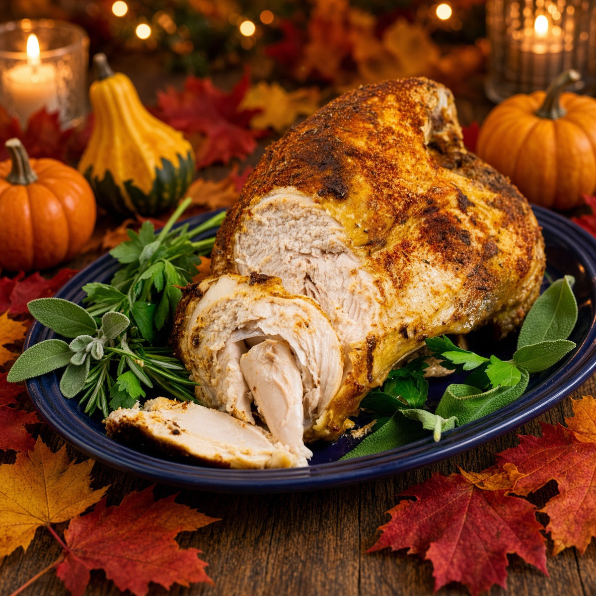 Lightly Seasoned Cajun Fried Turkey | Approx. 10 lb | Serves 12–15