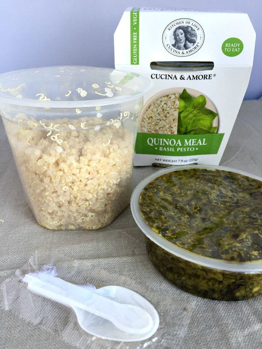 6 Pack : Cucina & Amore Quinoa Meal, Artichoke & Roasted Peppers, 7.9-ounce