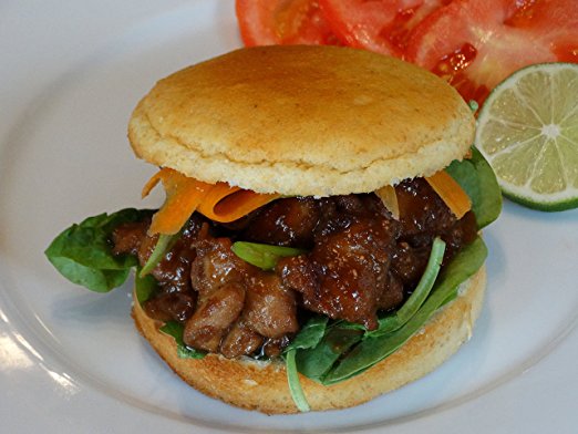 Plain SMARTBUN® - PACK of 4 - Gluten Free, ZERO CARB of sugar of starch